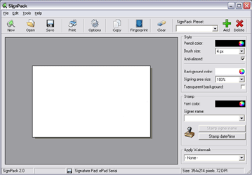 SignPack Electronic Signature Software