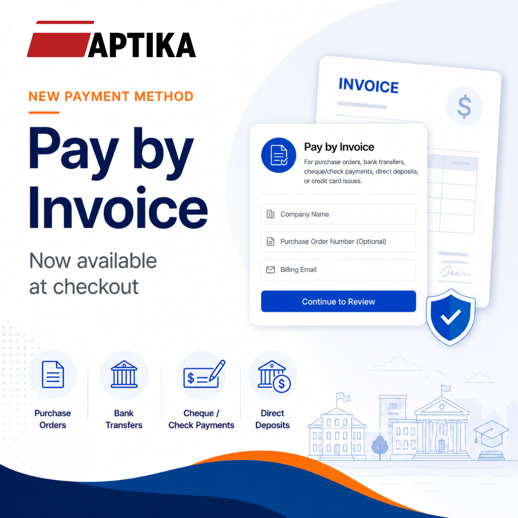 Aptika Adds a New Payment Method: Pay by Invoice