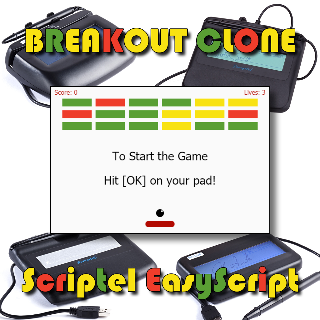 Bored at work? Play Breakout Clone Online with your Scriptel EasyScript