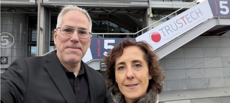 Dominique and Martin at Trustech