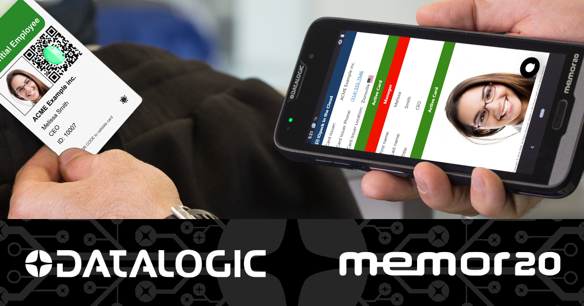 Datalogic Memor 20 Full Touch Pda Scanner Aptika Canada