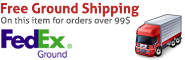 Free Ground Shipping - All orders over 149$