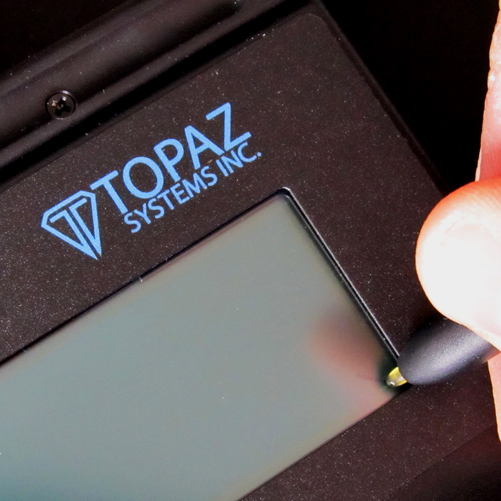 How to calibrate your Topaz LCD Signature Pad
