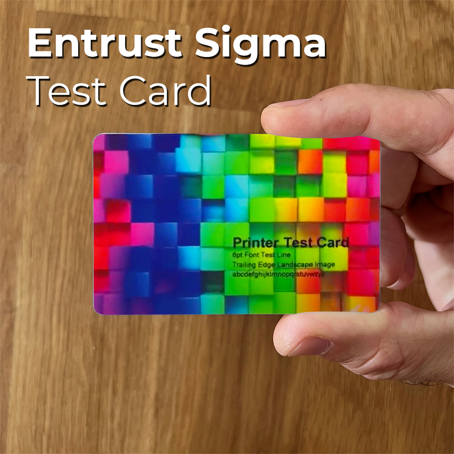 How to Print a Test Card with an Entrust Sigma DS1 or DS2 Printer
