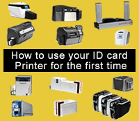 How to use your ID card Printer for the first time