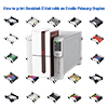 How to print Doubled-Sided with an Evolis Primacy Duplex How to print Doubled-Sided with an Evolis Primacy Duplex