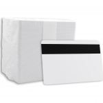 Blank PVC Cards - 30 Mil - HiCo Magnetic Stripe - 3 tracks - 500 cards