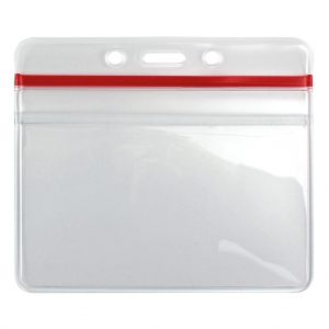 Clear Badge Holders - Resealable