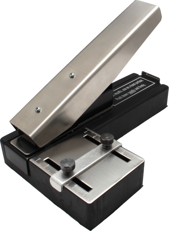 Hand-held Slot Punch with Adjustable Centering Guide - Product Preview 
