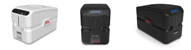  MC110, MC210, and MC310 direct-to-card printers