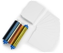 Zebra ZC10L Media kit - 400 PVC Cards + YMCO Ribbon