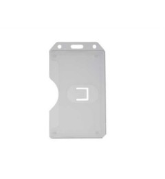 Clear 2-sided vertical multi-card holder - 100 pieces