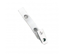 Vinyl 2.75inch 2-Hole Badge Clip - 100 pack