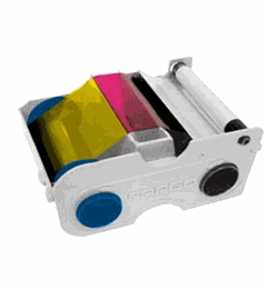Fargo YMCKO Color Ribbon Kit - 250 Images