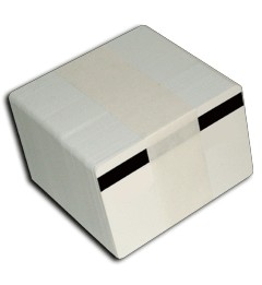 Carte PVC Bianche CR80 - 10 Pezzi, 30 Mil, Con Banda Magnetica, Per Stampante Carte - Foto 3