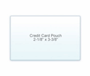 Credit Card Size Laminating Pouches - 7 Mil