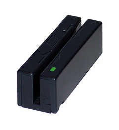 MagTek Mini Swipe Reader (RS-232) - Tracks 1, 2 - Black