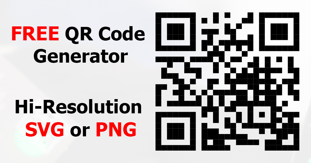 how to make qr code free